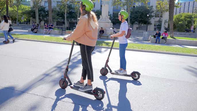 barcelona electric scooter tour