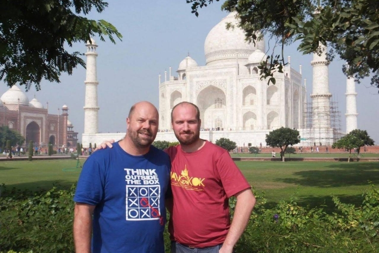 From Delhi: Full-Day Taj Mahal Tour by Car Taj Mahal Tour with Car, Guide, Lunch and Entrance Fees