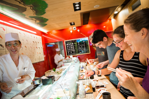 Tóquio: Excursão a pé pela cultura e gastronomia do mercado externo de TsukijiTóquio: Excursão a pé de comida e bebida no mercado externo de Tsukiji