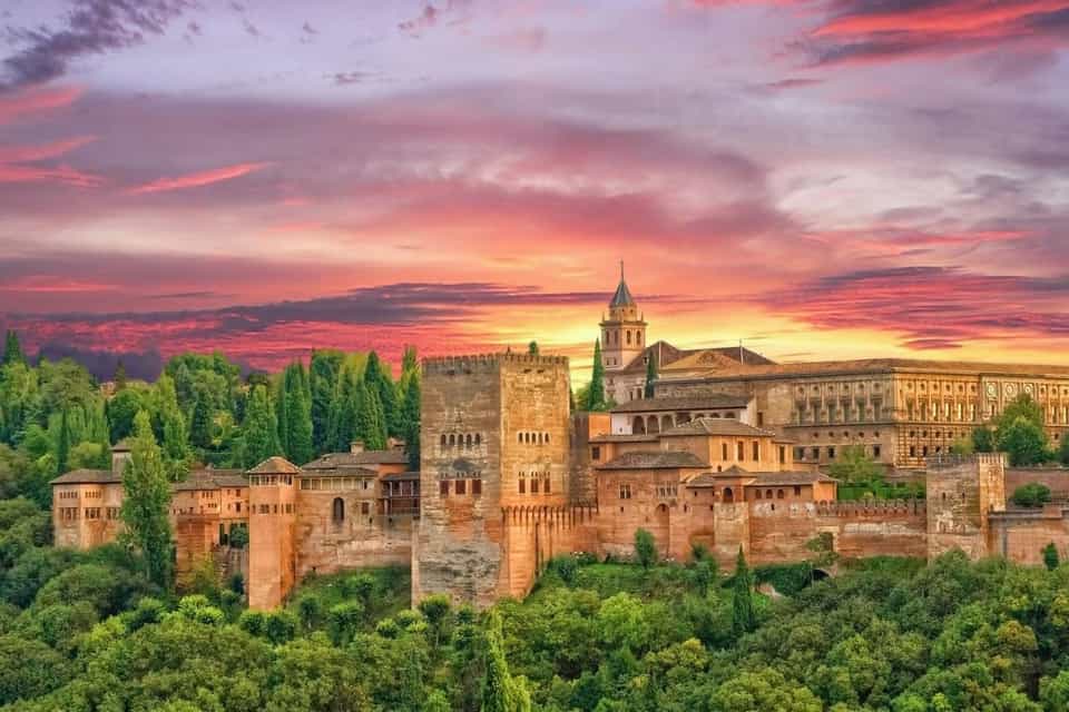 Alhambra und Gärten des Generalife