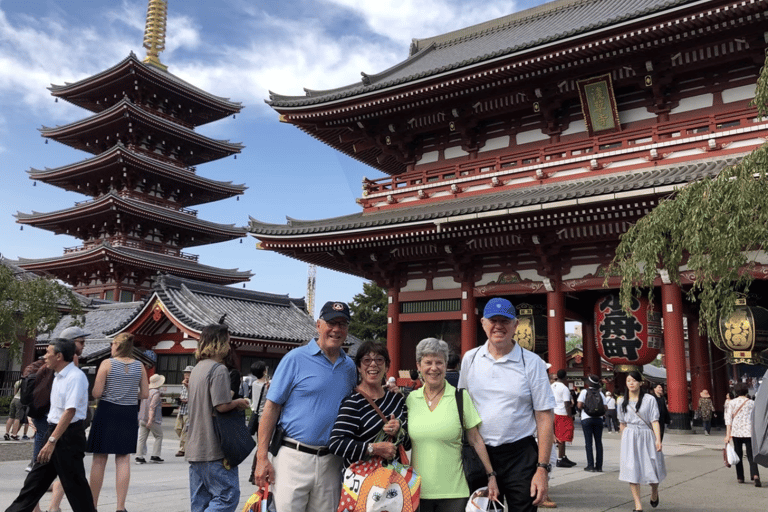 Tokyo Custom Private Walking Tour mit lizenziertem Guide (4/8h)Private 4-stündige Tour