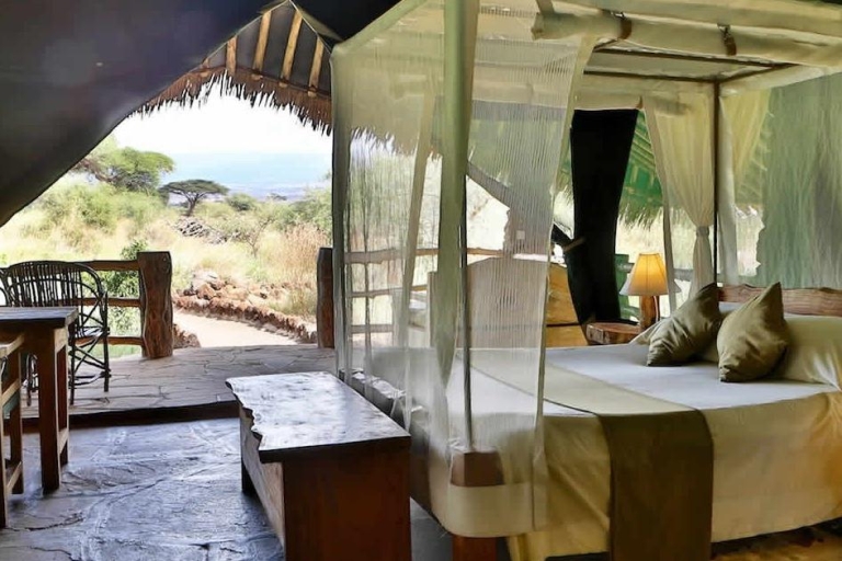 Nairobi: 3-dniowy park narodowy Amboseli Camping Safari