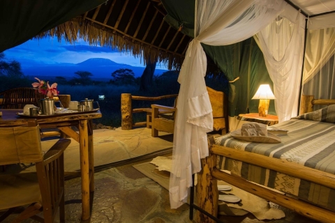 Nairobi: driedaagse Amboseli National Park Camping Safari