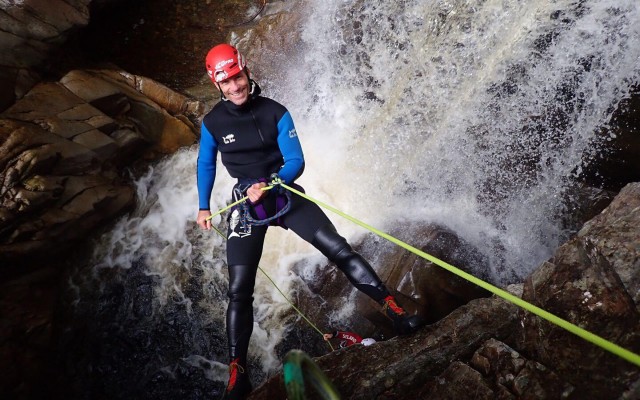 Visit Perthshire Discover Bruar Canyoning Experience in Pitlochry