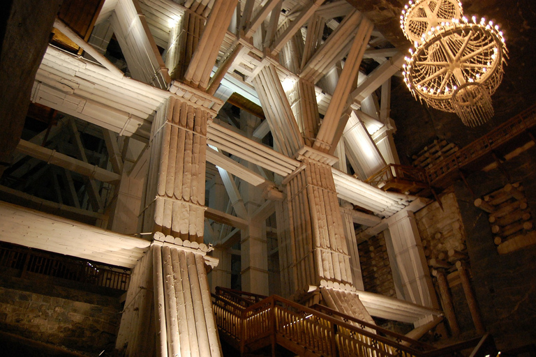 Wieliczka : entrée dans la mine de sel et visite guidée