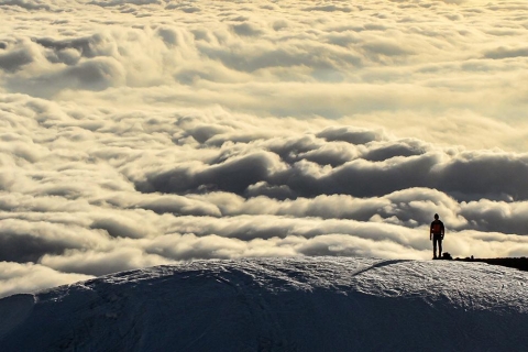 Mont Etna : Trekking hivernal en haute altitude