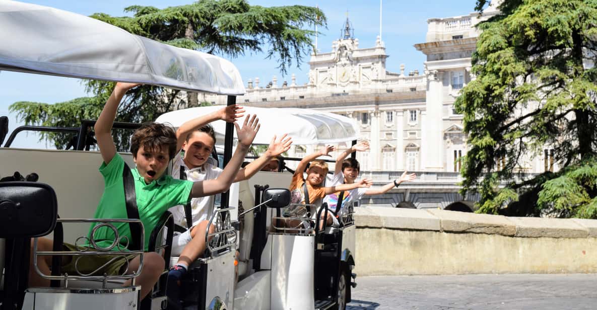 Madrid: visite guidée en tuk-tuk jusqu'à 4 personnes