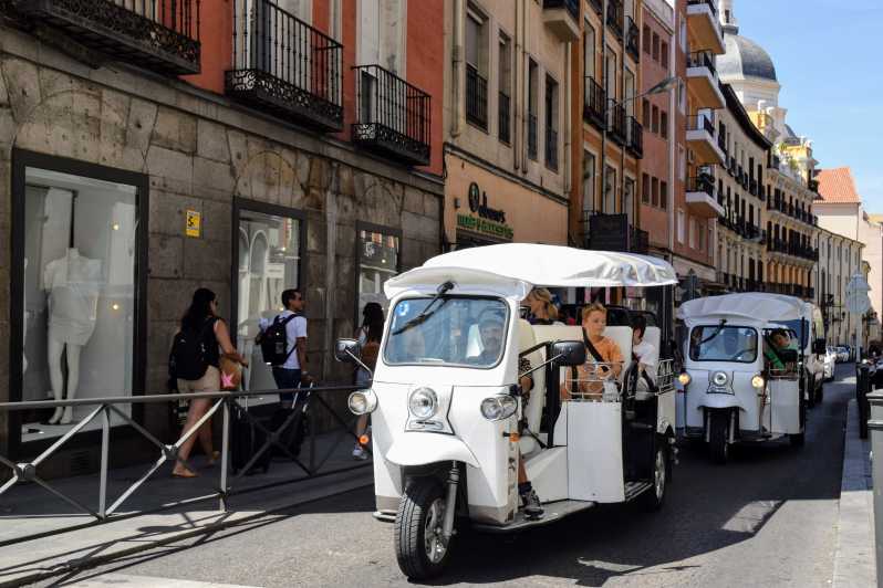 Madrid: Sightseeing Tuk-Tuk Tour for up to 4 People | GetYourGuide