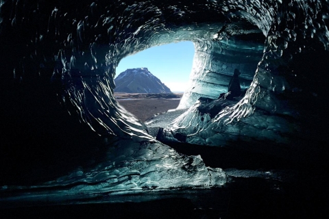 Z Reykjaviku: wycieczka na południowe wybrzeże i do jaskini lodowej Katla