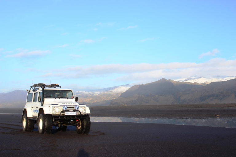 De Reykjavik: excursion d'une journée sur la côte sud et la grotte de glace de Katla