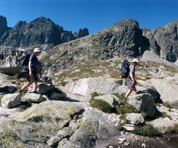 Vandring i Tatrahøyden, Slovakia