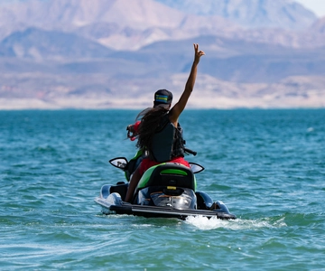 Dal Cairo: Escursione di un'intera giornata nel Mar Rosso con giro in moto d'acqua opzionale