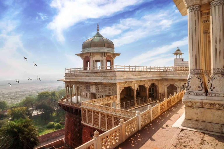 New Delhi : visite guidée du Taj Mahal et du fort d'Agra