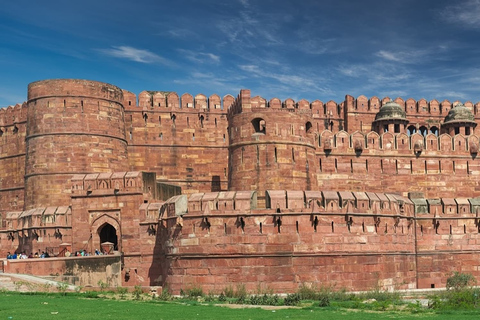 From New Delhi: Taj Mahal and Agra Private TourTaj Mahal &amp; Agra Fort Tour Without Entry Tickets