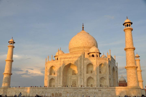 New Delhi : visite guidée du Taj Mahal et du fort d'Agra