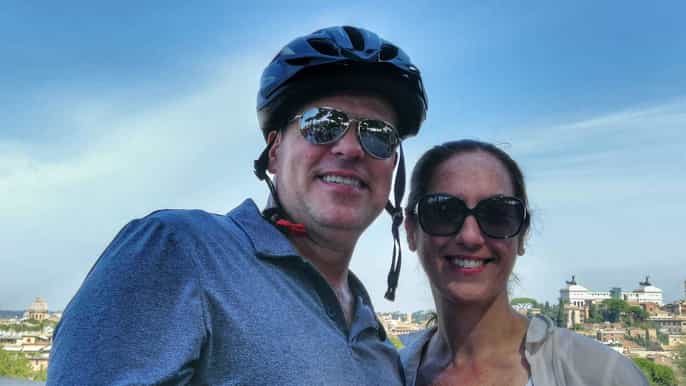 rome private bike or ebike street food tour