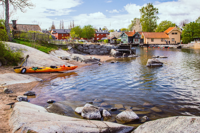 Stockholm: Kajaktur till skärgårdsöarna och picknick utomhusHalvdagsutflykt i kajak med Outdoor Fika