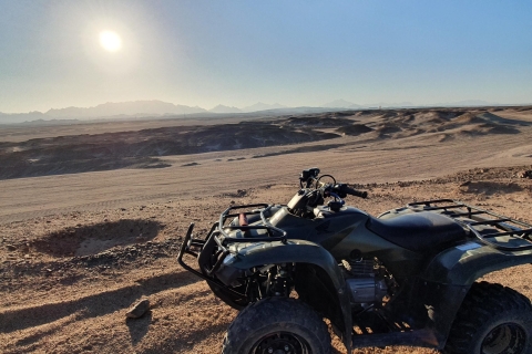Hurghada: quad-tocht langs zee en bergen bij zonsondergangErvaring bij zonsopkomst