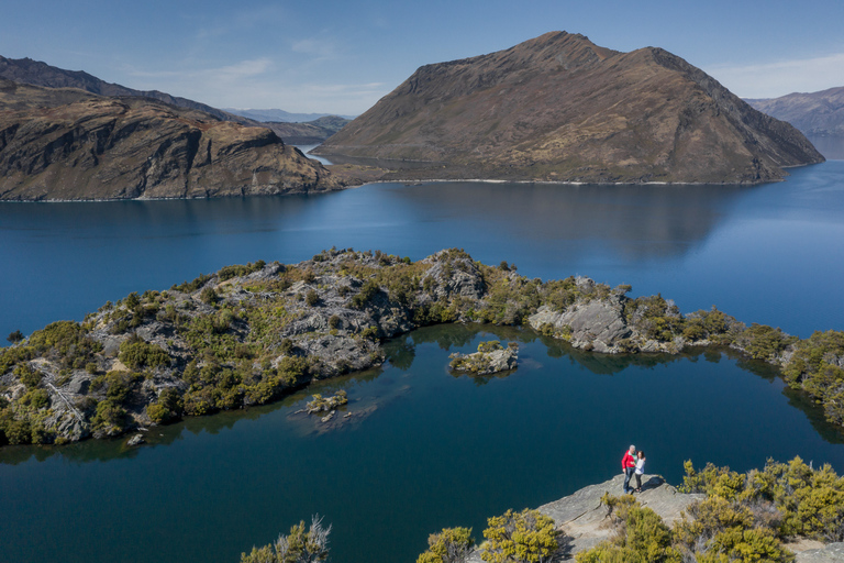 Wanaka: Excursión en taxi acuático y por la isla de Mou WahoOpción Estándar