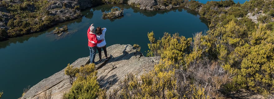 Wanaka : bateau-taxi et visite de l'île de Mou Waho