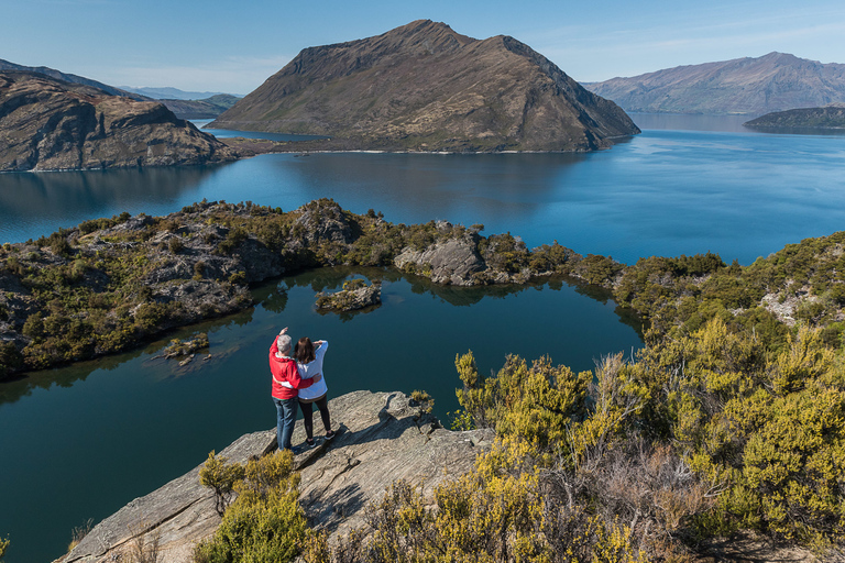 Wanaka: Excursión en taxi acuático y por la isla de Mou WahoOpción Estándar