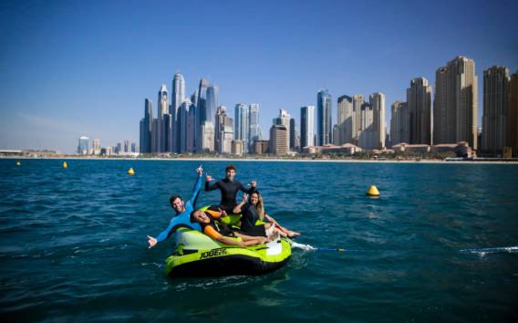 Dubai: Donut-Fahrt an der Jumeirah Beach Residence