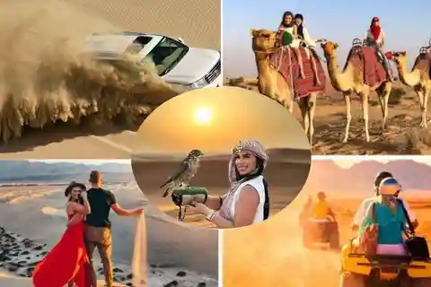 Doha: Safari, Kamelritt, Sandboarding und Tour zum Binnenmeer