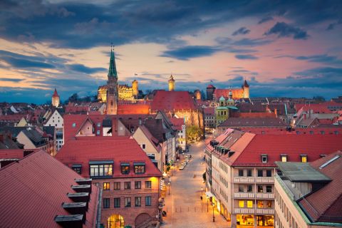 Nuremberg: jogo e passeio de exploração da cidade