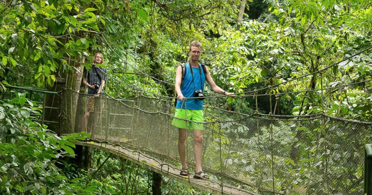 Manuel Antonio Rainmaker Park Bridge & Waterfall Tour GetYourGuide