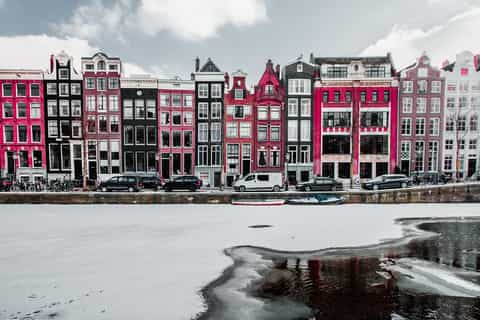 Amsterdam: Julelys og julefryd