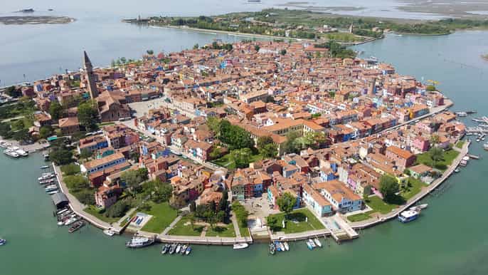 from venice 6hour boat tour of murano burano torcello