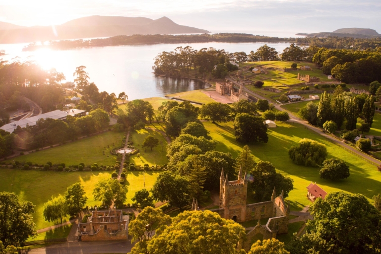 Najważniejsze atrakcje Tasmanii w 3D: Hobart, Port Arthur i wyspa Bruny