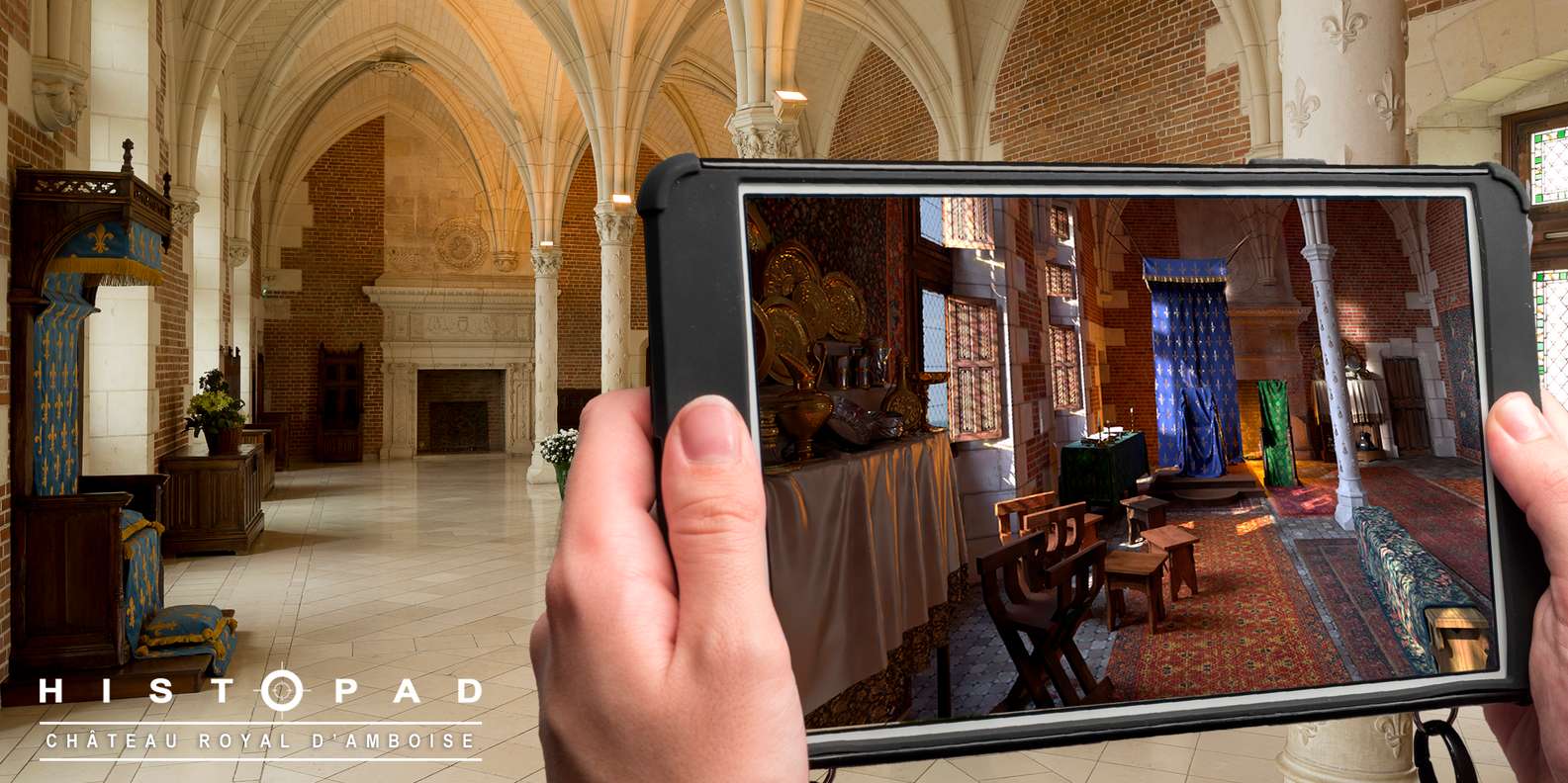 ヨランダ・サロモン・ドュヴァル 風景 夏 ホリデー アンボワーズ城 ヨランダ・サロモン・ドュヴァル 風景 夏 ホリデー アンボワーズ城