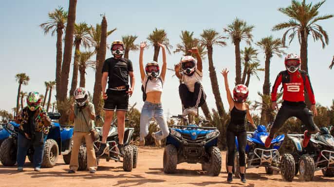 agadir halfday quad biking