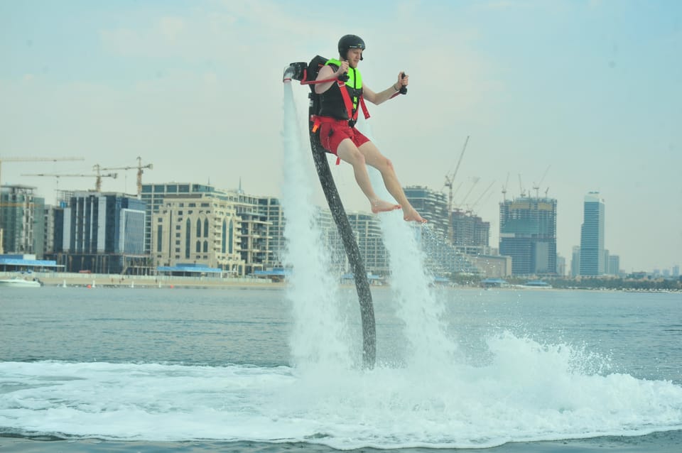 Dubai: 30-Min Water Jetpack Experience at The Palm Jumeirah