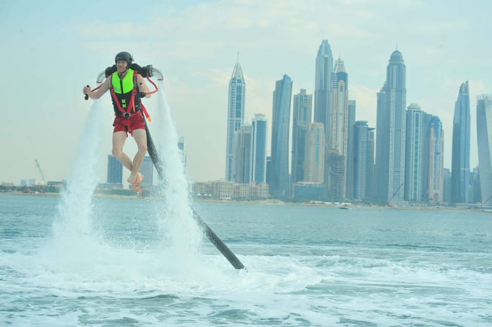 Flying with Incredible Real-Life Jetpacks in Dubai