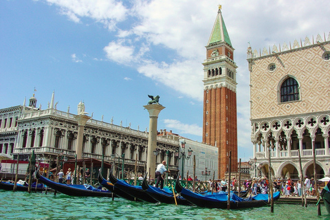 Venise : Palais des Doges, basilique Saint-Marc et gondolesVisite en anglais