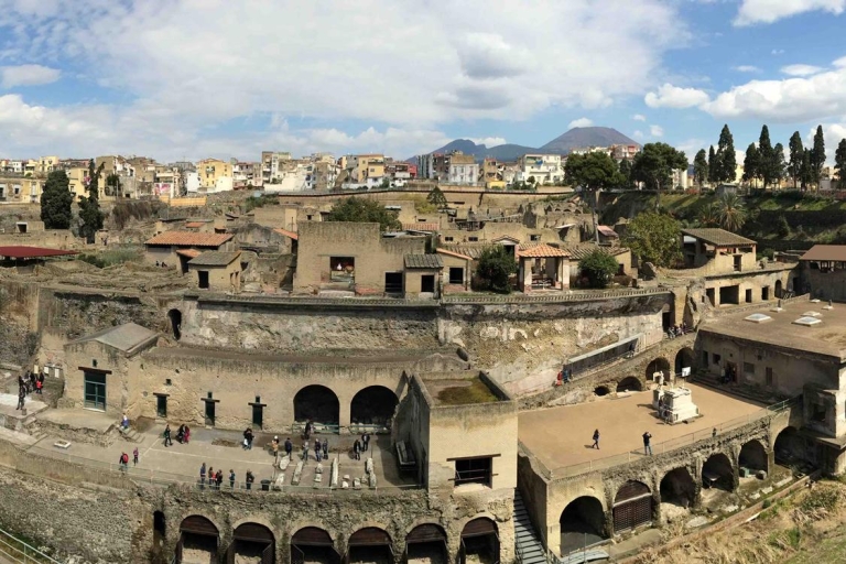 Nápoles: tour por Pompeya, Herculano y el Monte VesubioTour grupal