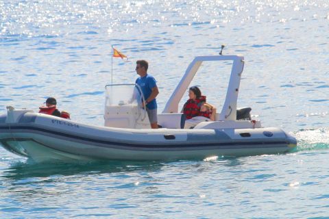 Tenerife: privétocht per Zodiacboot naar Amarilla Golf
