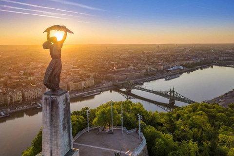 Budapest: 4 timmars guidad busstur med flodkryssning