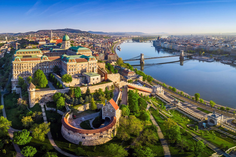 Budapest: 4 timmars guidad busstur med flodkryssning