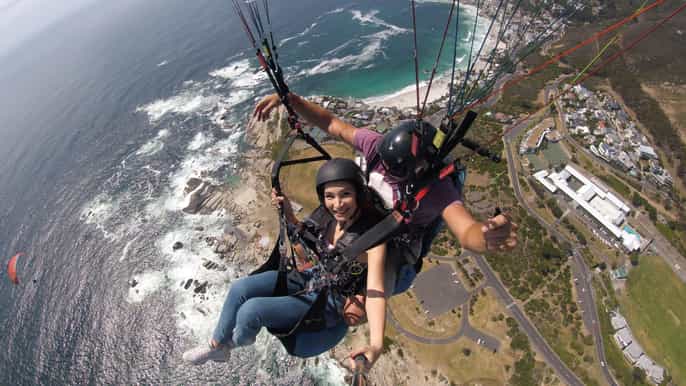 cape town tandem paragliding flight