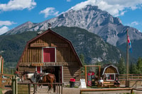Banff, 2 jours de la nuit dans l'arrière-pays Lodge Voyage par Horseback - Hizvo