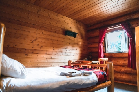 Banff: voyage de nuit dans l'arrière-pays d'une nuit dans le Backcountry Lodge