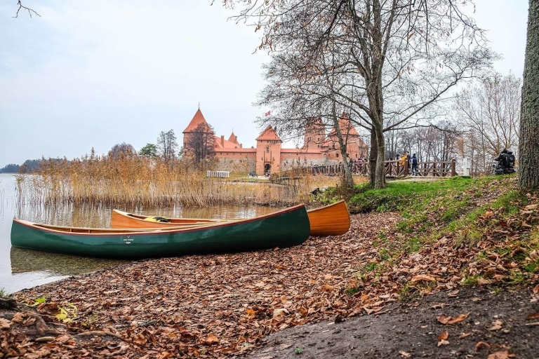 Guided Canoe Tour of Castle Island in Trakai