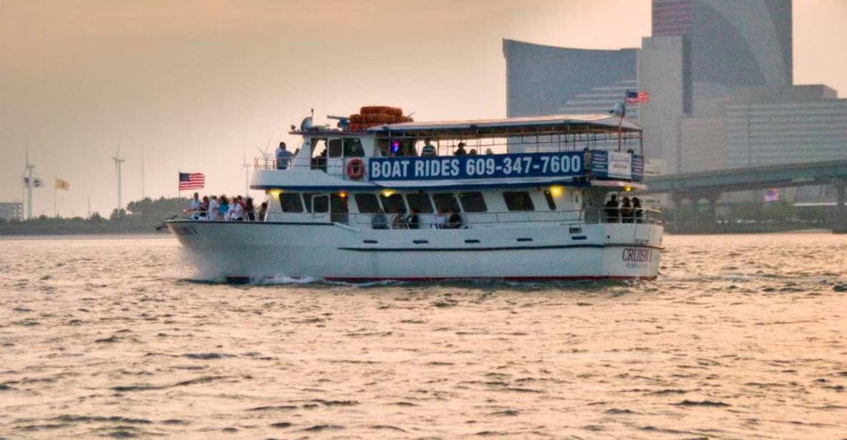 Atlantic City: Evening Happy Hour Ocean Cruise