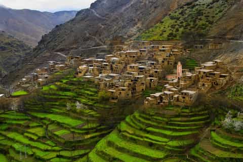 Visite des villages berbères et trois vallées de l’Atlas