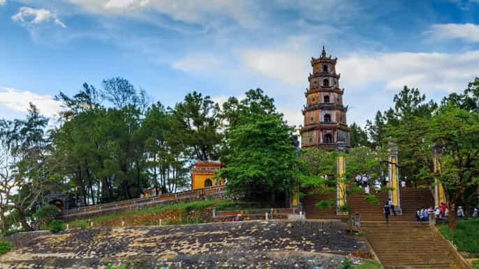 hue city exploring hue city by car and private dragon boat
