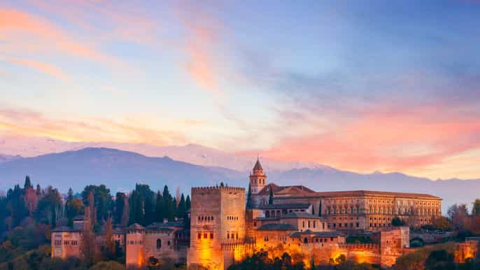 granada guidet tur med billetter til alhambra og sentrum
