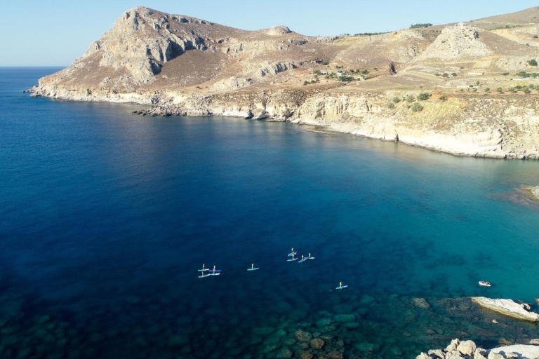 Rhodes: Stand-Up Paddle and Snorkel Adventure Stand-Up Paddleboard & Snorkeling South Island Pickup